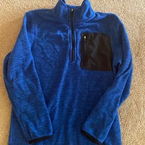 Boys 1/4 zip fleece shirt size 8/10